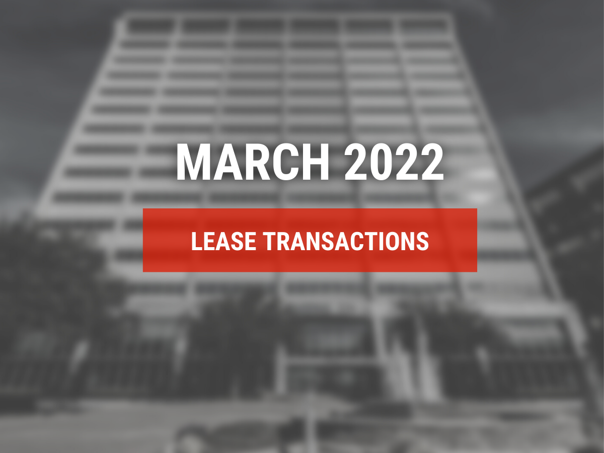 lease transactions march